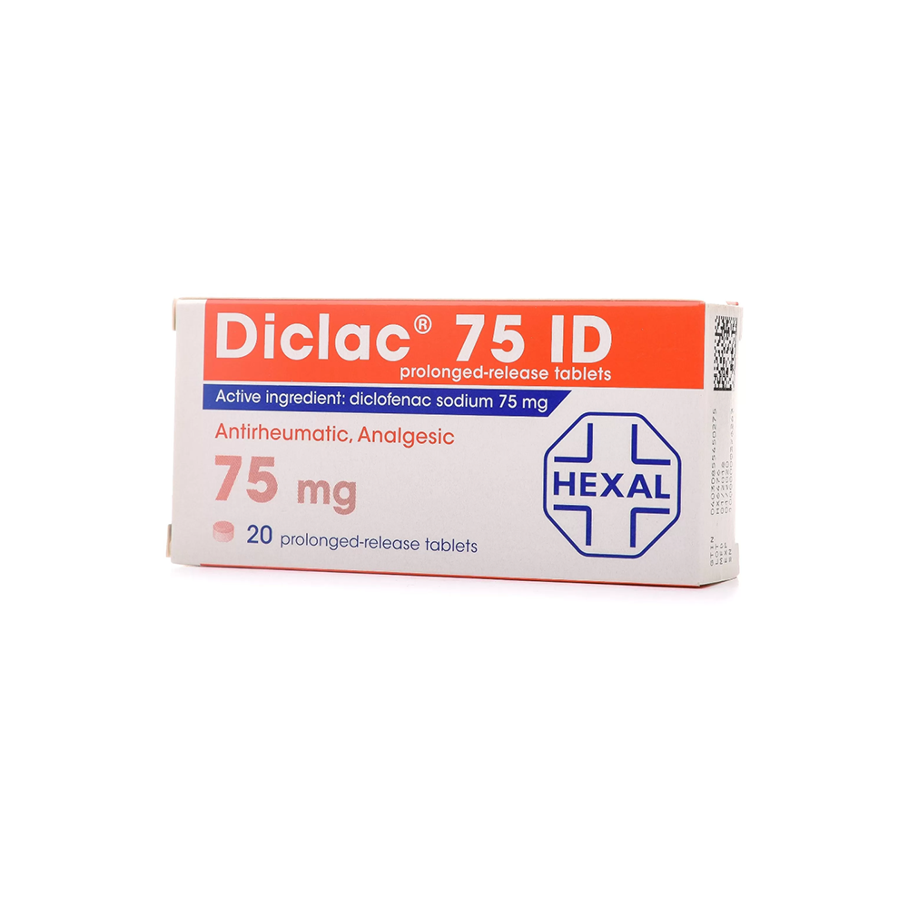 DICLAC 75 MG 20 TAB | ديكلاك 75 مجم 20 قرص