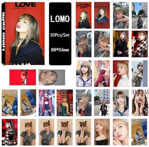 فوتوكارد بلاكبينك ليسا BlackPink Photocard