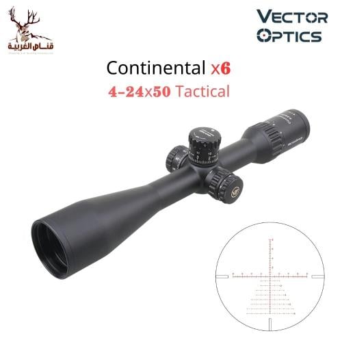 ناظور فيكتور كونتنينتال Continental x6 4-24x50 Tac...