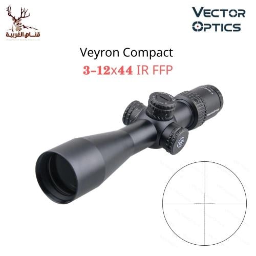 ناظور فيكتور فيرون Veyron 3-12x44IR FFP Compact