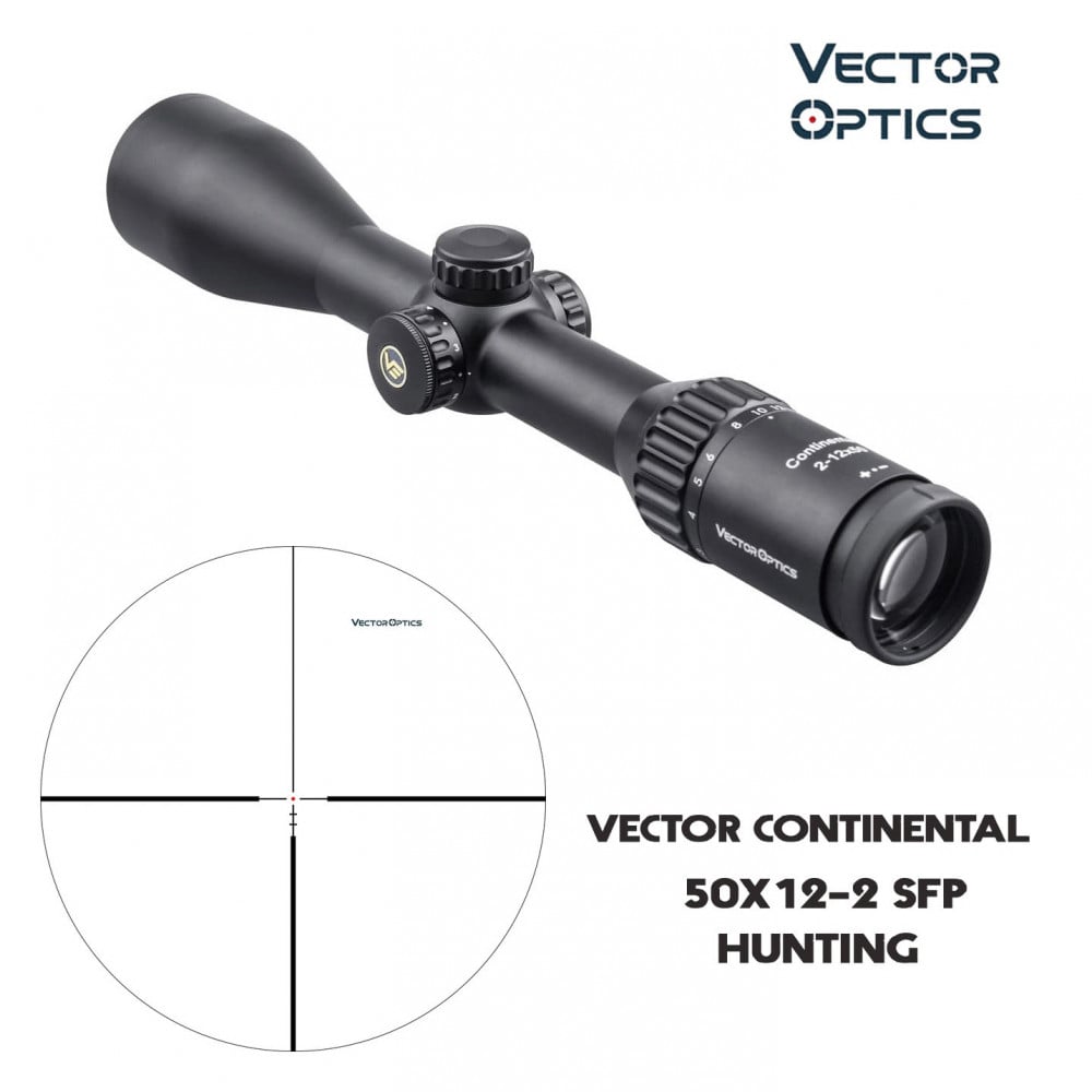 Victor Continental 2-12x50 Hunting SFP Scope - متجر قناص الغربية