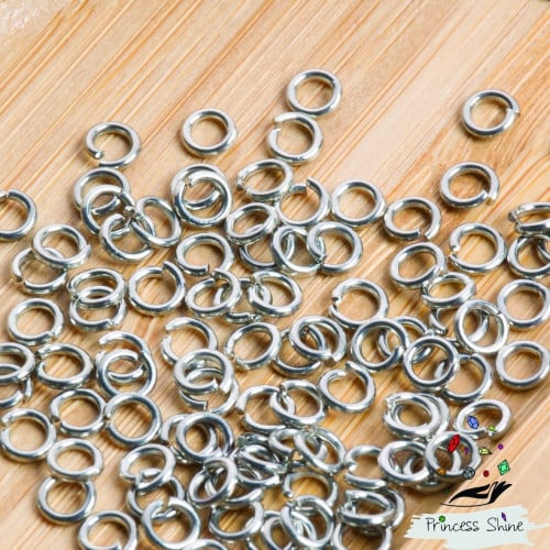 580 - حلقات فضي - جملة