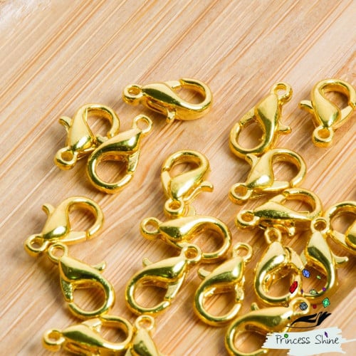 584 - اقفال سلاسل صغيرة سمكة ذهبي - جملة