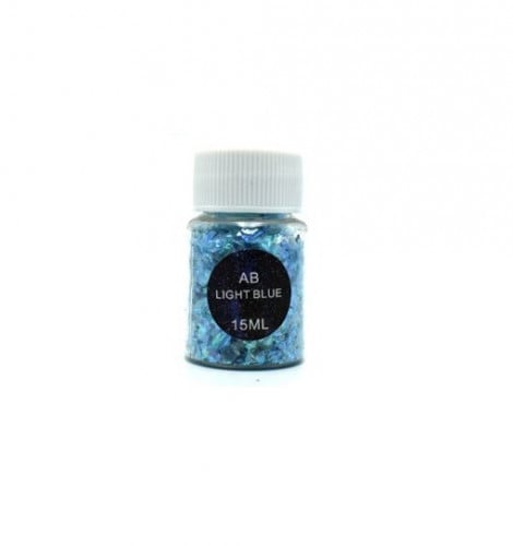 782 - قصاصات ملونة للريزن - Light Blue