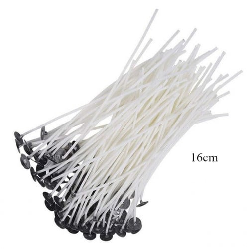 822 - فتيل شمع مقاس 16 سم  - 25 قطعة