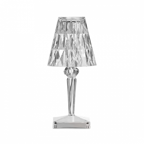 مصباح طاولة LED كريستال من الاكريليك