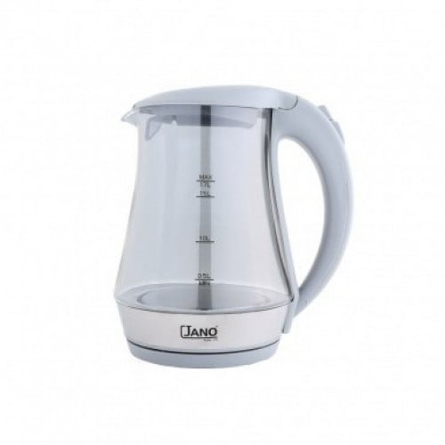 غلاية زجاجية كهربائية (Jano - من السيف) بسعة 1.7 لتر