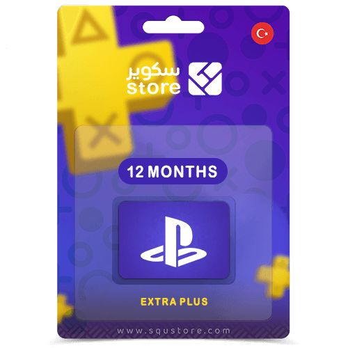 PlayStation Plus 12 months extra - متجر سكوير Square Store
