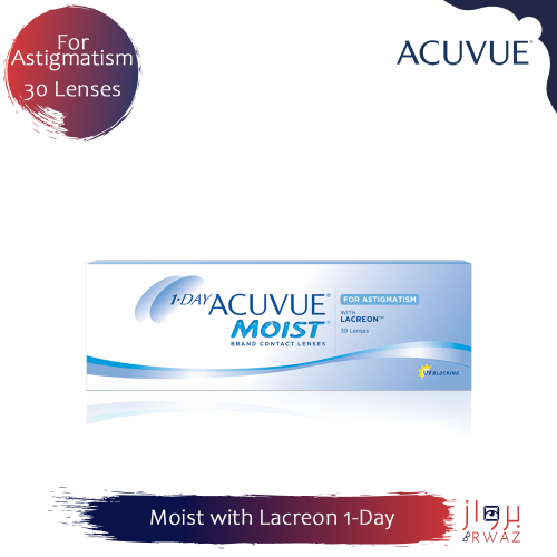 One Day Acuvue Moist For Astigmatism - ون داي اكيوفيو مويست للاستقماتيزم