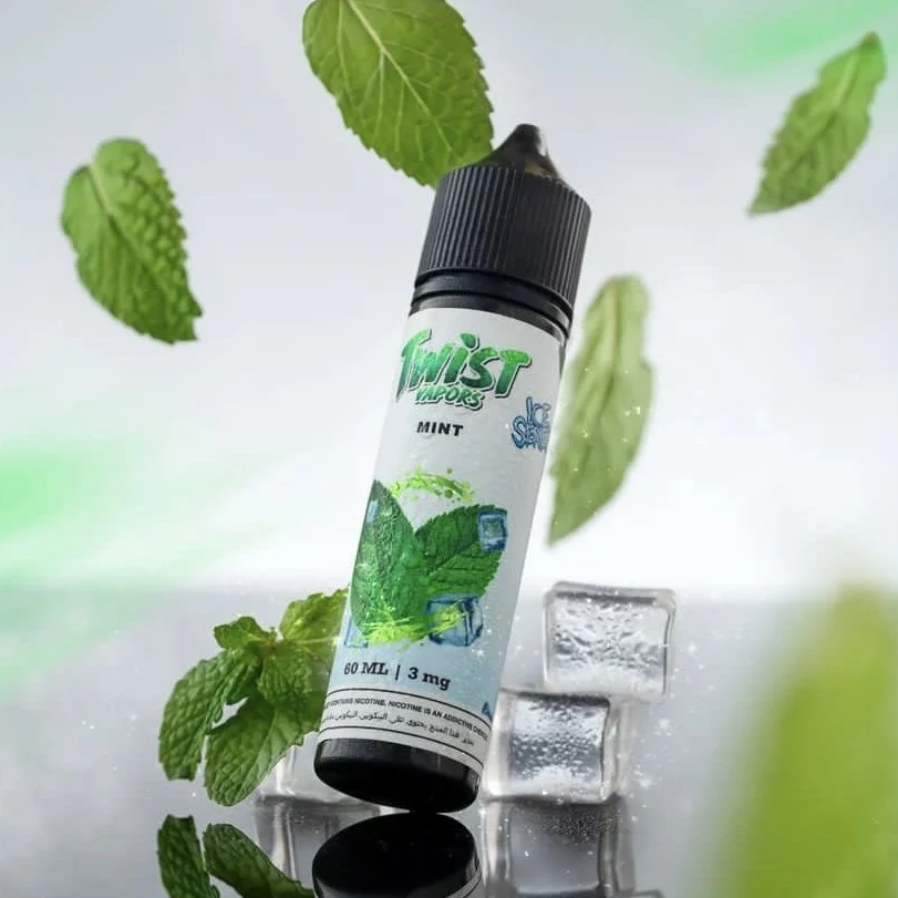 تويست نعناع ايس TWIST VAPORS MINT ICE