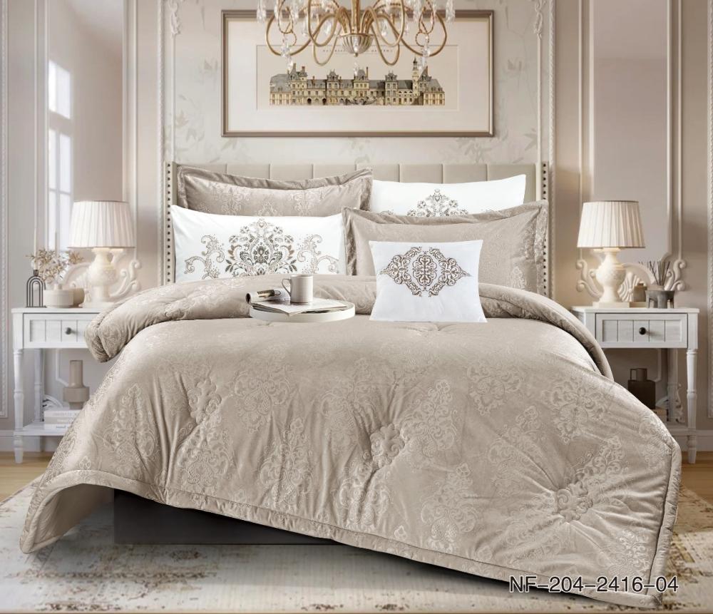 طقم مفرش شتوي 7 قطع مزدوج