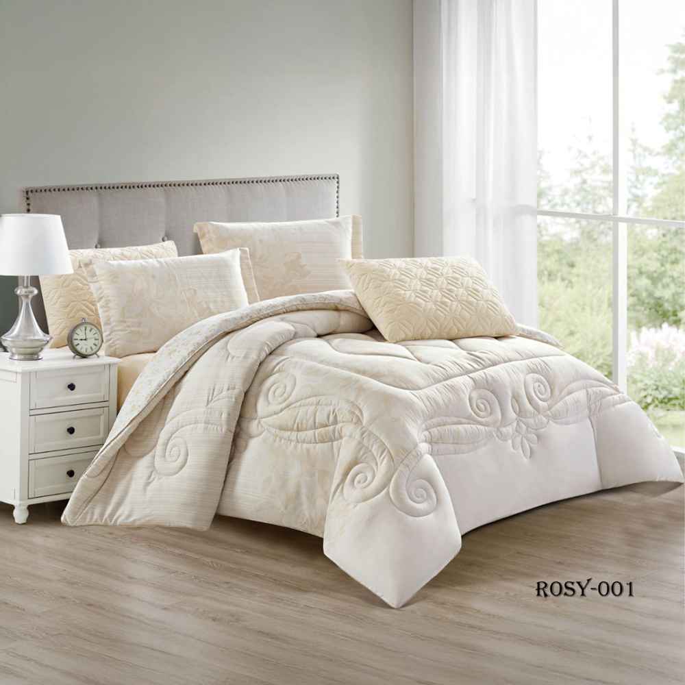 طقم مفرش صيفي 6 قطع مزدوج