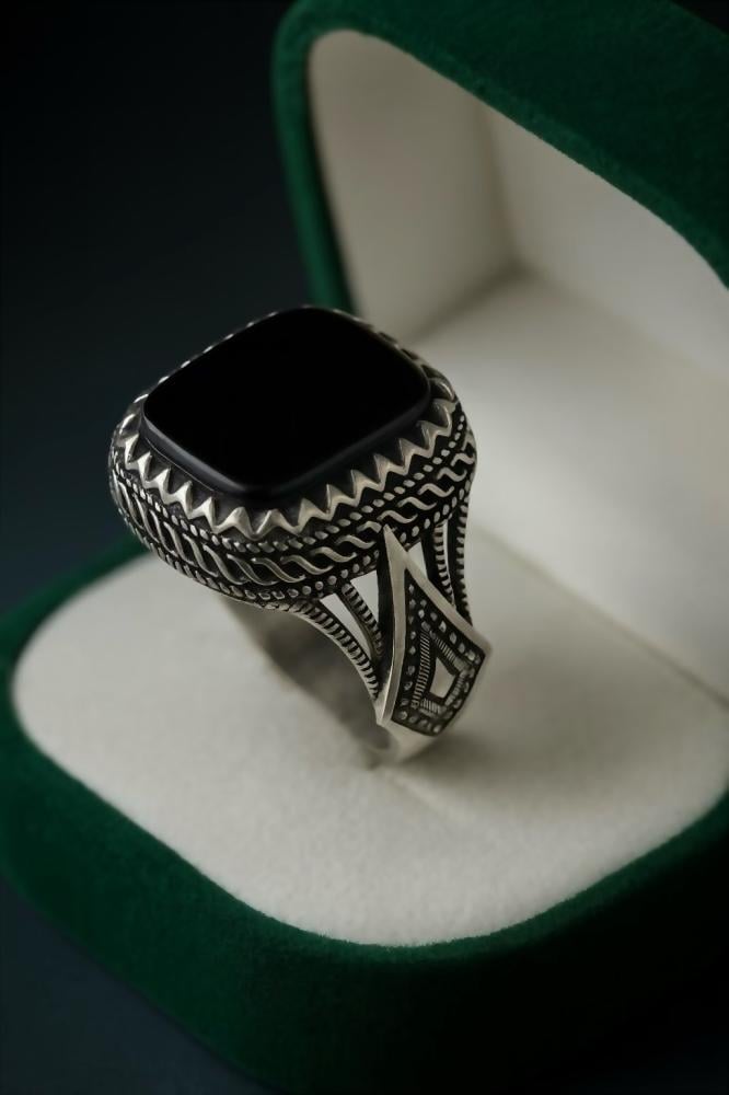 خاتم فضة عيار 925