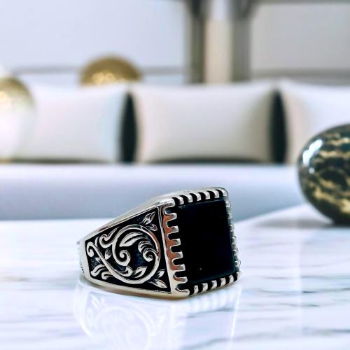 خاتم فضة عيار 925