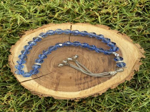 سبحة كريستال سماوي