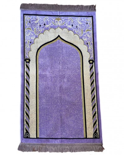 سجادة مخمل بشكل محراب موف