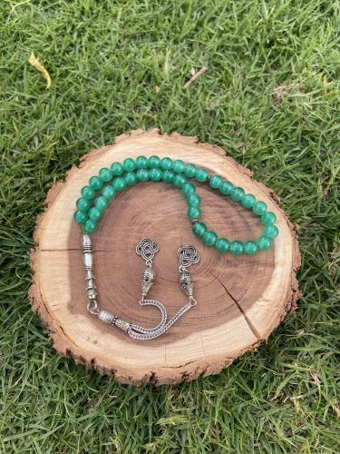 سبحة رجالي خضراء