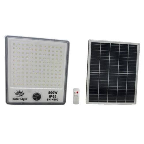 كشاف طاقة شمسية 500W يعمل ب 3 وضعيات مع الحركة