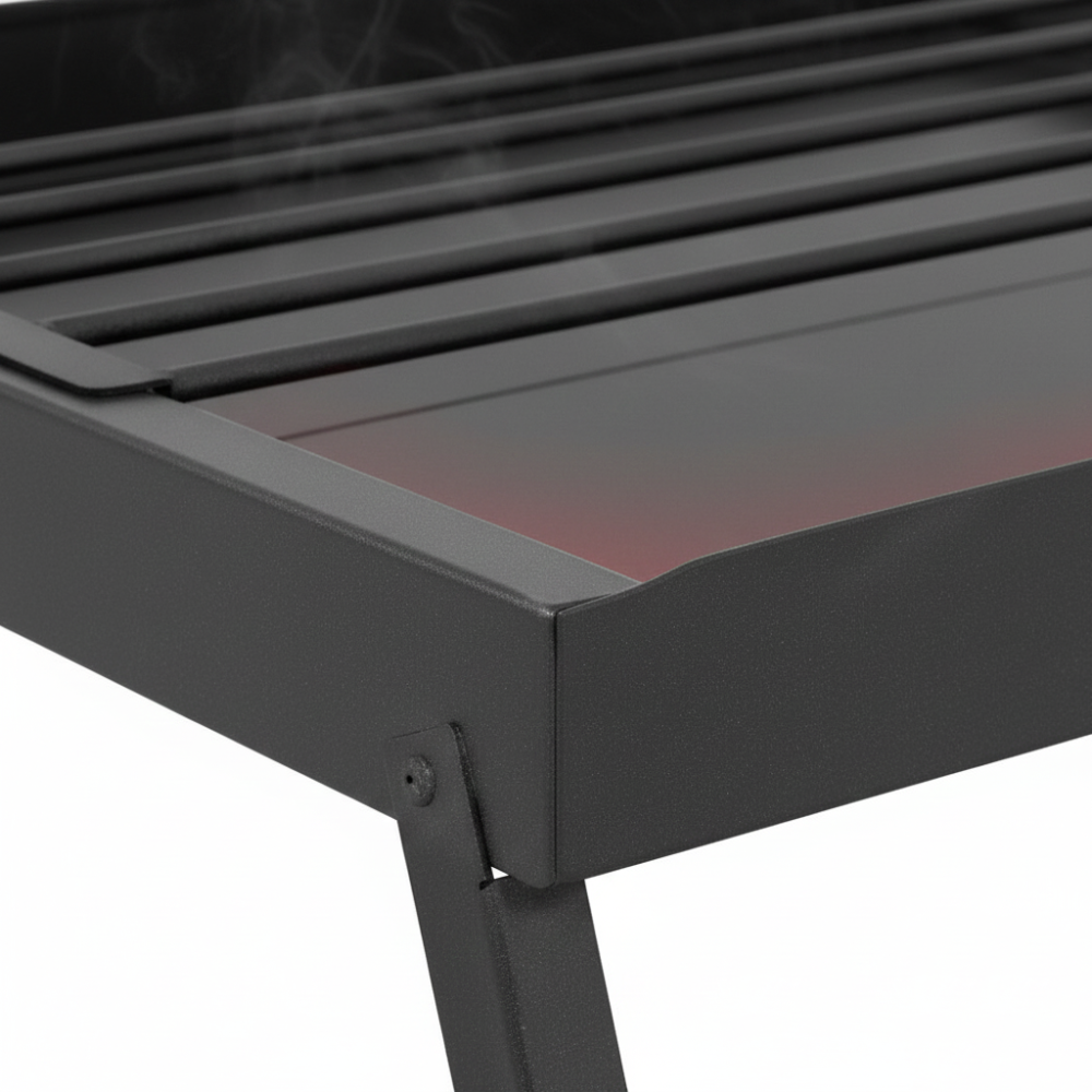 منقل فحم للشوي قابل للطي