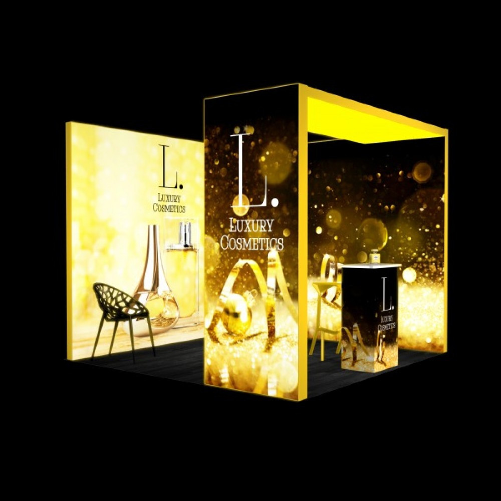 تصميم البوثات : اربعة أسس لإختيار الحجم المثالي
