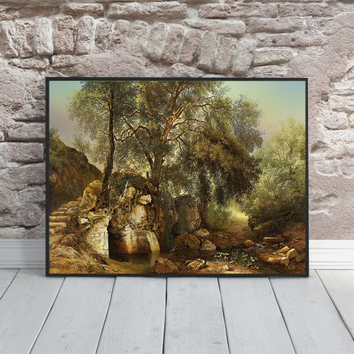 لوحة جدارية ديكور تراثي وتأريخي