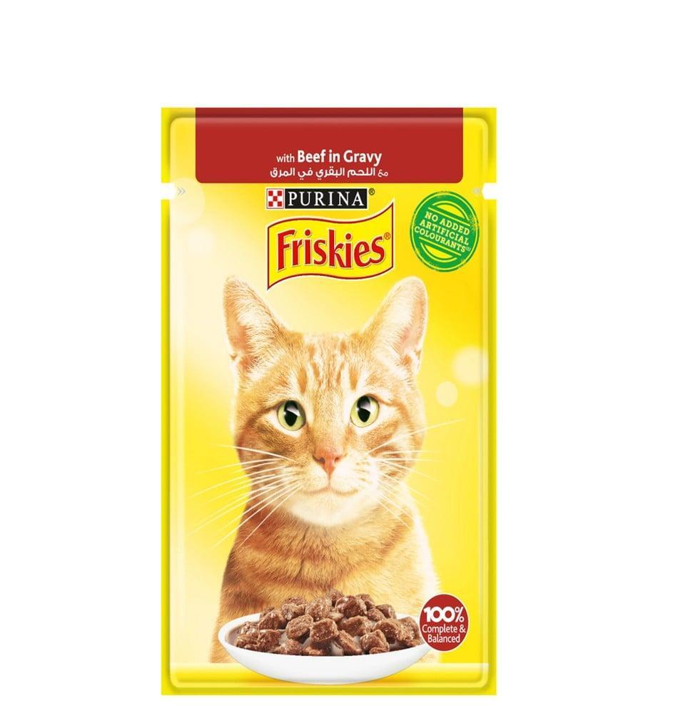 طعام قطط غني بالعناصر الأساسية لفراء صحي وجسم قوي