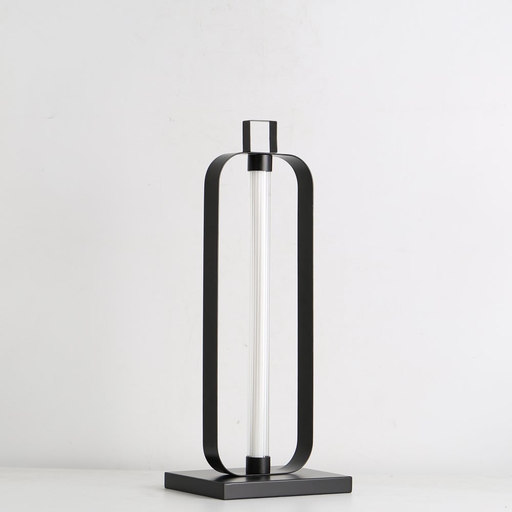 Black table lamp