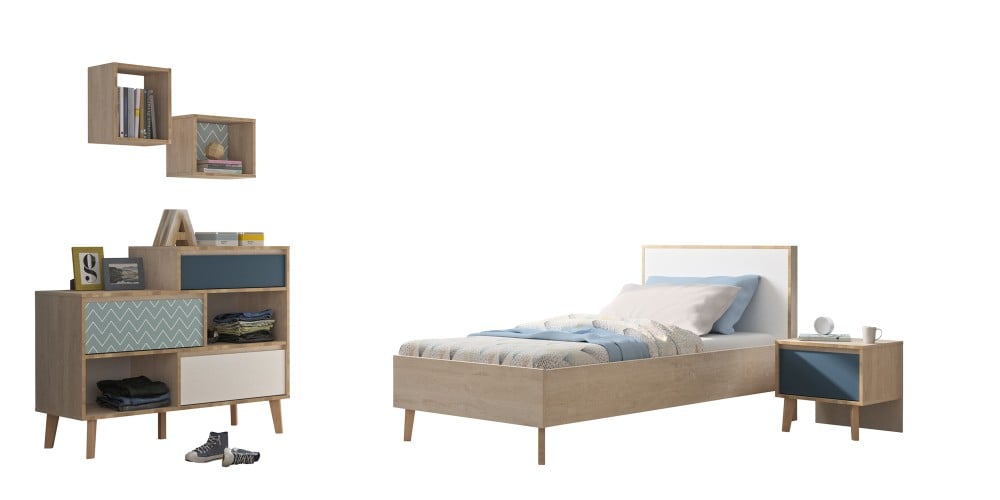 Larvik kids bed
