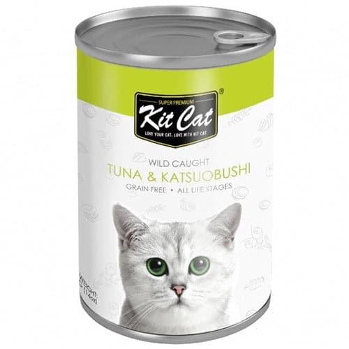 Kit Cat Wild Caught wet food for all life stages w...