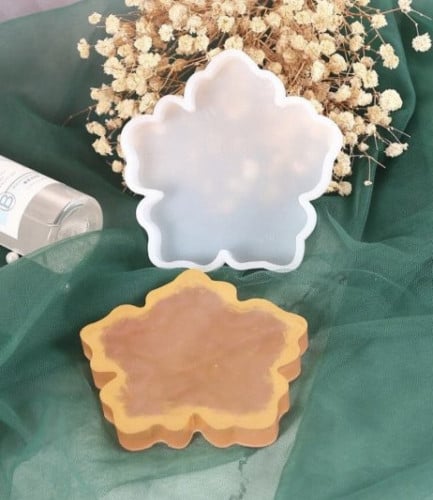 قالب كوستر ورده 10 سانتي