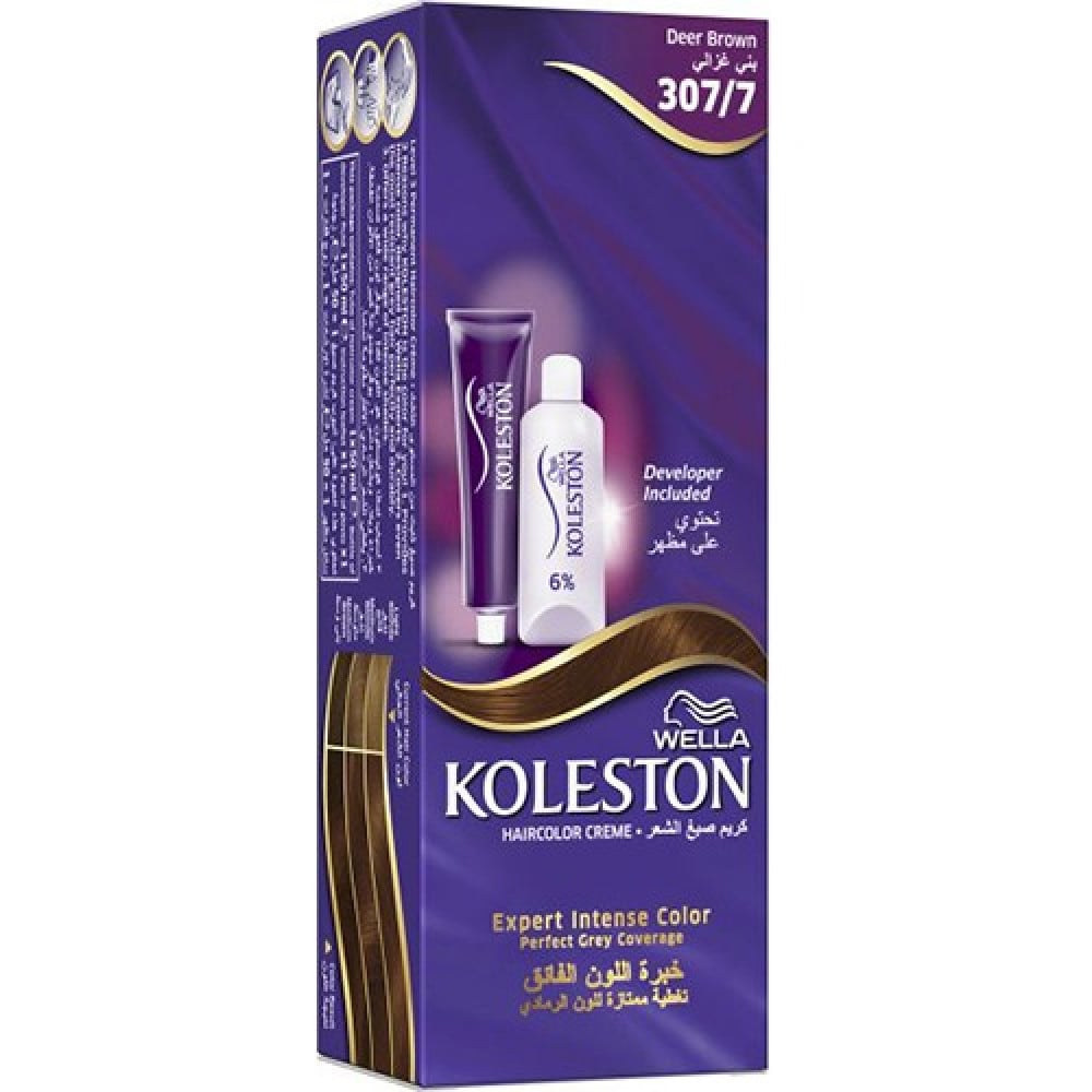كوليستون صبغه شعر ماكسي 50 مل 307/7 بني غزالي
