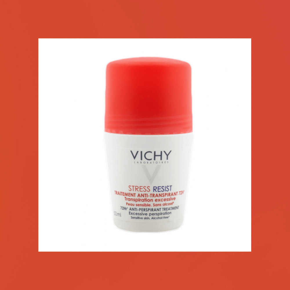 فيشى مزيل عرق رول مقاوم لعرق التوتر 50 مل أحمر