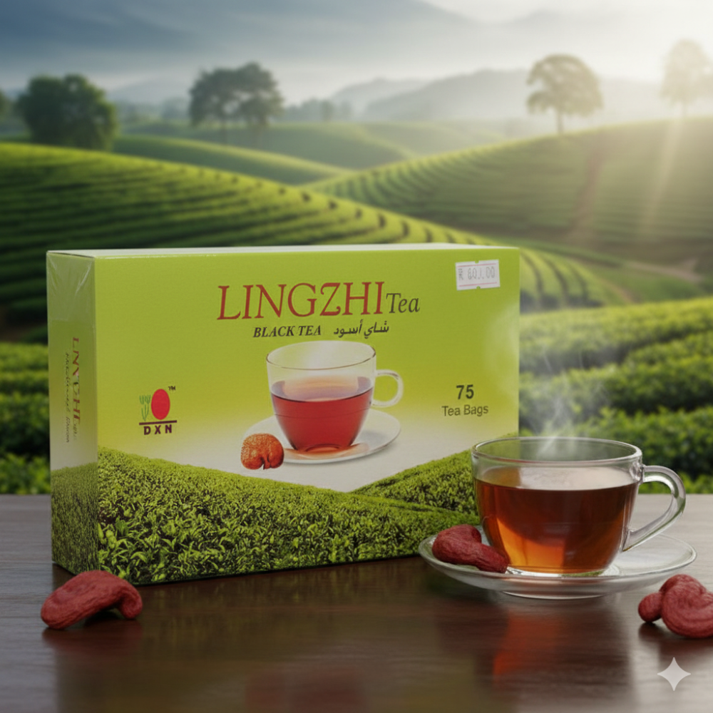 مميزات وخصائص شاي لينجزي DXN