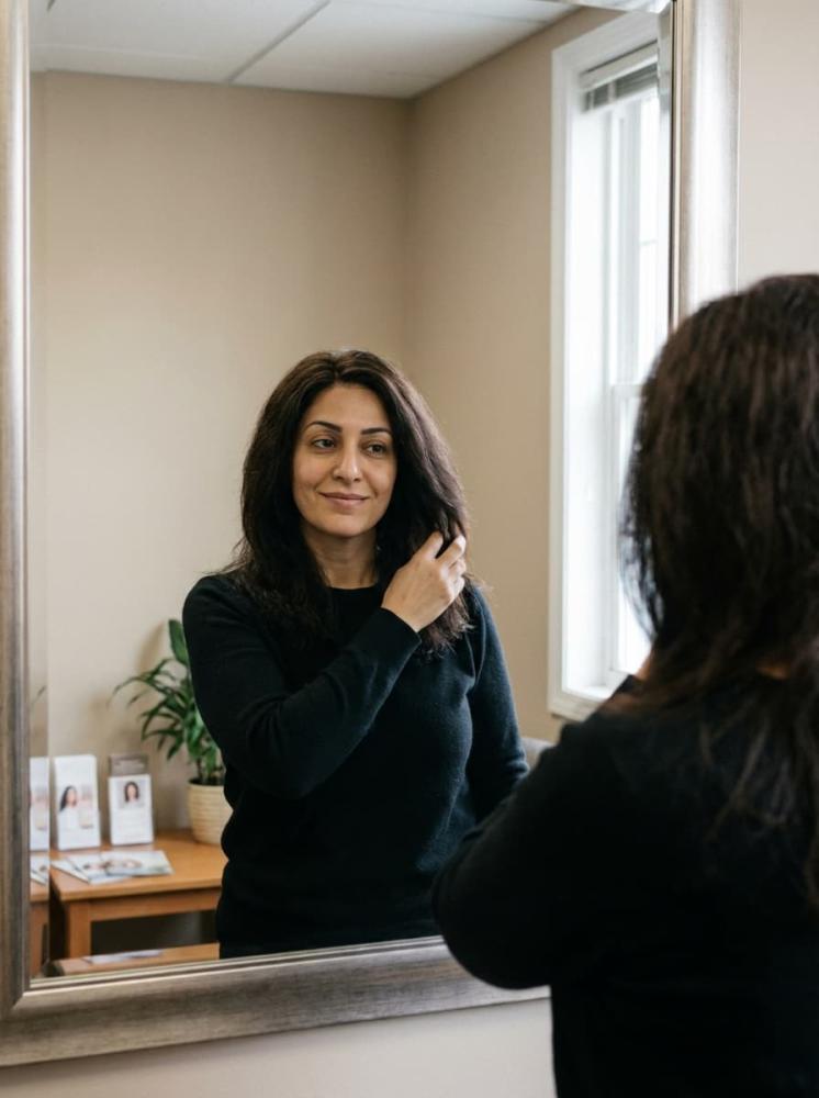 هل الشعر المستعار يبان؟ وكيف تختارين باروكة طبيعية ما تنكشف