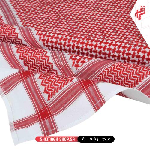 شماغ رينيه شبابي أحمر ريفان