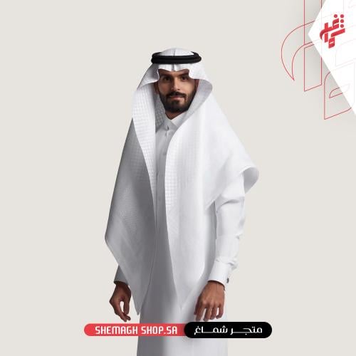 شماغ دسار كلاسيكي أبيض