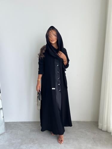 عباية هدب الاسود