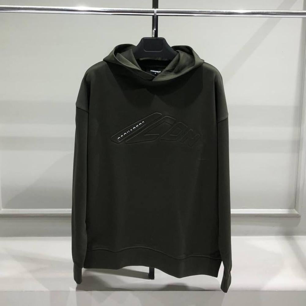 パーカー・フーディ D SQUARED2 Mustard cotton sweatshirt (S74GU0736S25030 161) Dsquared2 Mustard Cotton Sweatshirt for Effortless Elegance