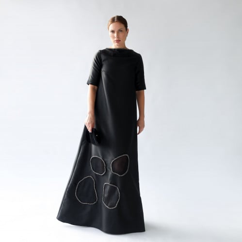BLACK MAXI DRESS