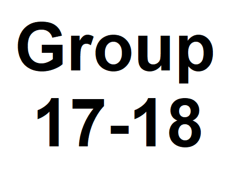 Group 17-Group 18