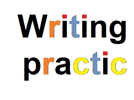 Writing practice