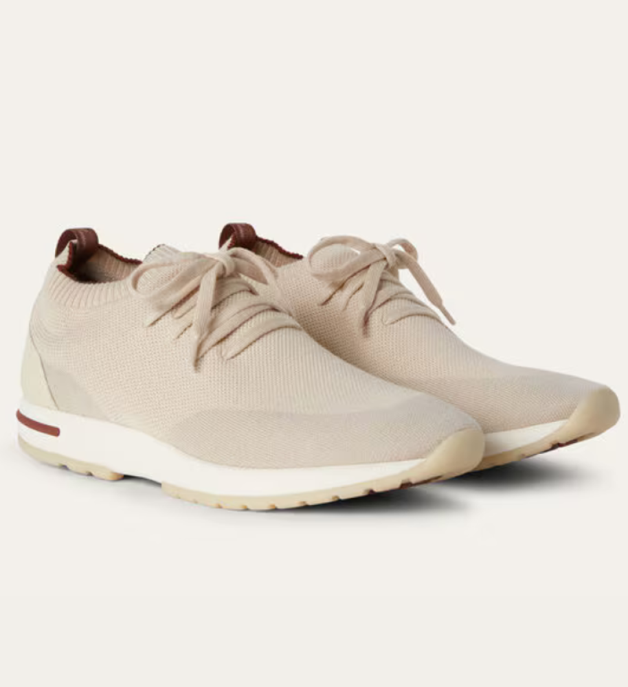 Loro Piana 360 LP フレキシーウォーク スニーカー ベージュ Loro Piana Beige 360 Lp Flexy Walk Sneaker - GUYS