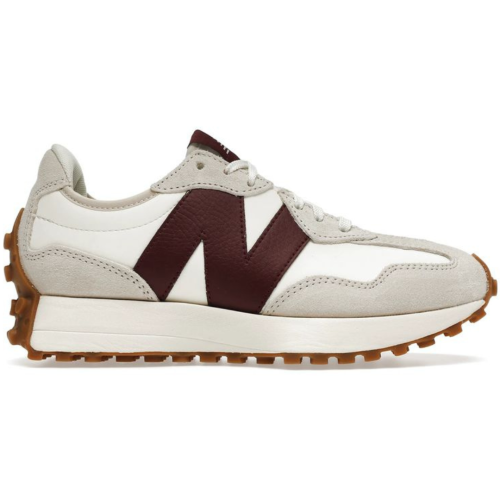 New Balance 327 white & burgundy