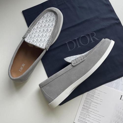 حذاء Dior رمادي (رسمي)