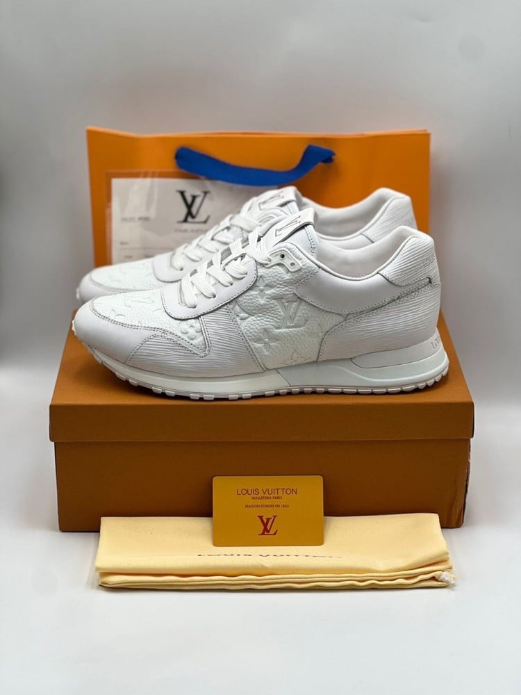 Full white Louis Vuitton shoes - GUYS