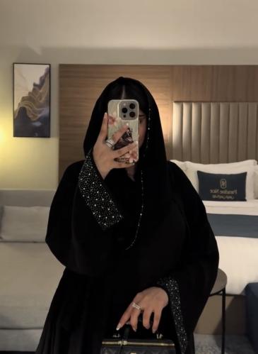 عباية ليدي فصص سوارفسكي