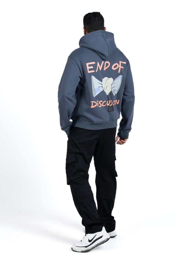 End of discussion Hoodie