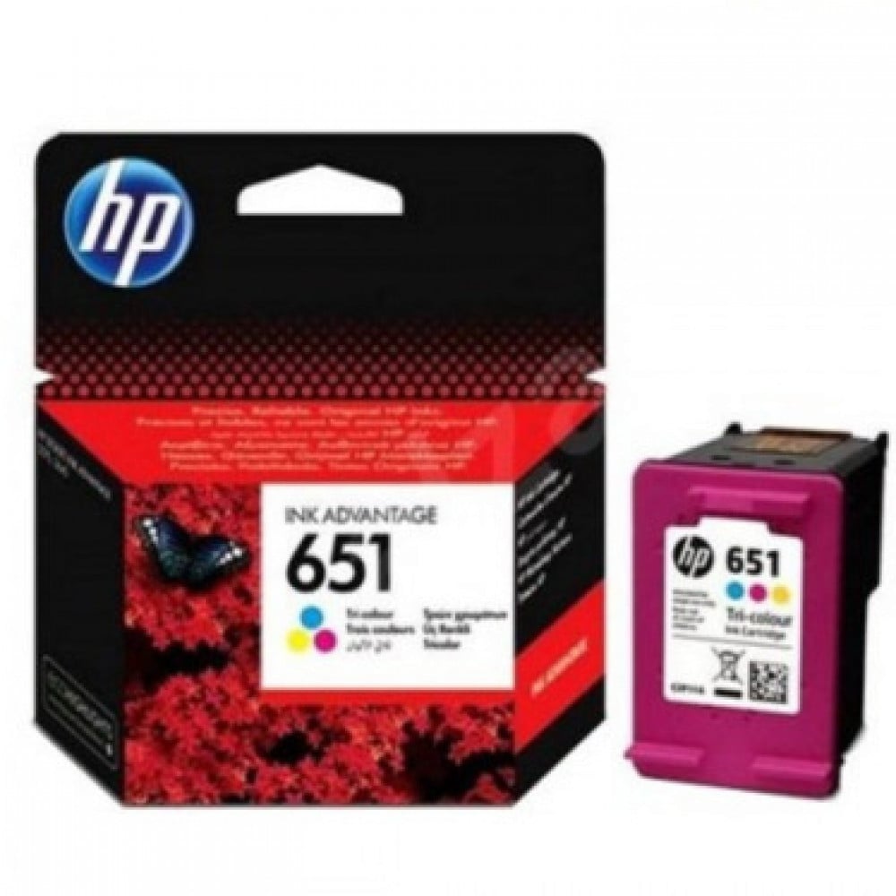 حبر  طابعة HP 651 الوان