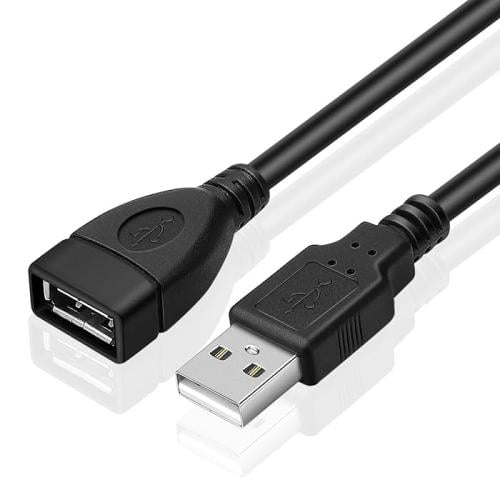 كابل USB ذكر أنثى 1.5 متر