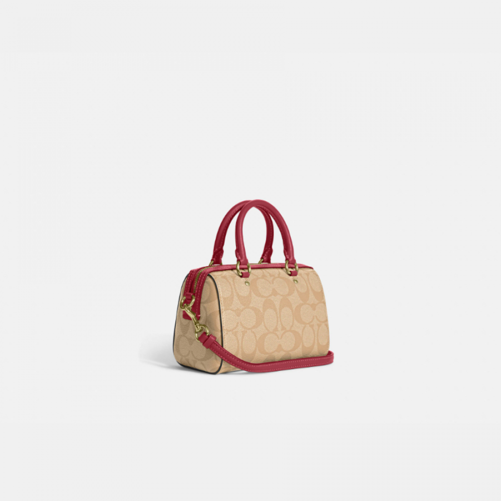 COACH Mini Rowan Crossbody In Signature Canvas